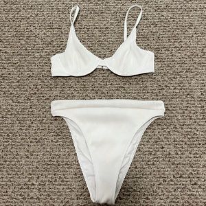 ribbed hollister bikini